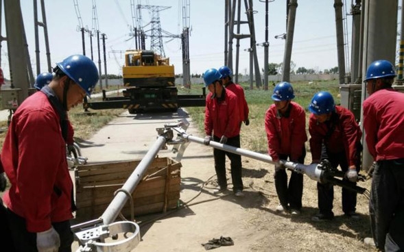 華電包頭河西電廠500kV 隔離開關技改檢修