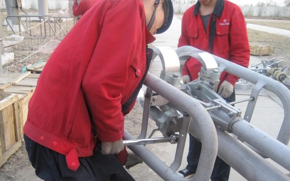 華電包頭河西電廠500kV 隔離開關技改檢修  